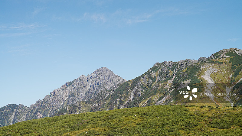 日本立山黑部高山风光图片素材