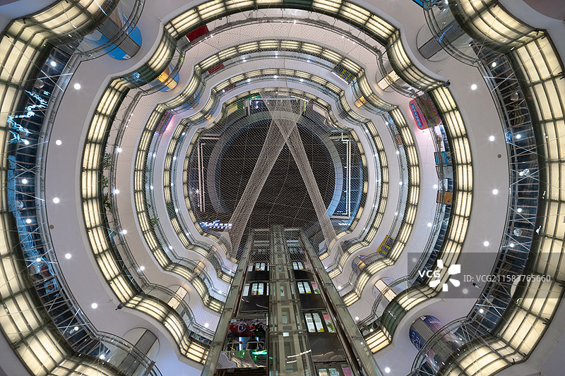 西单大悦城穹顶图片素材