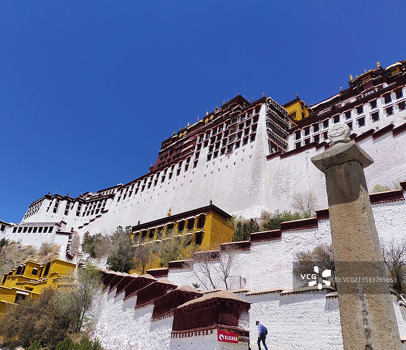 雄伟的布达拉宫图片素材