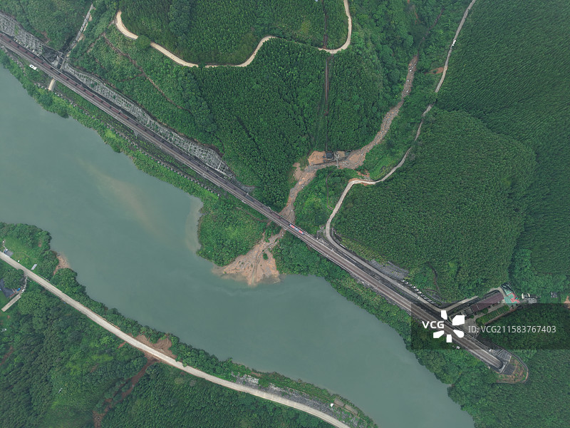 韶关乐昌市大源镇乐昌峡风景图片素材