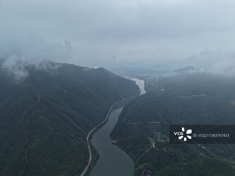 韶关乐昌市大源镇乐昌峡风景图片素材
