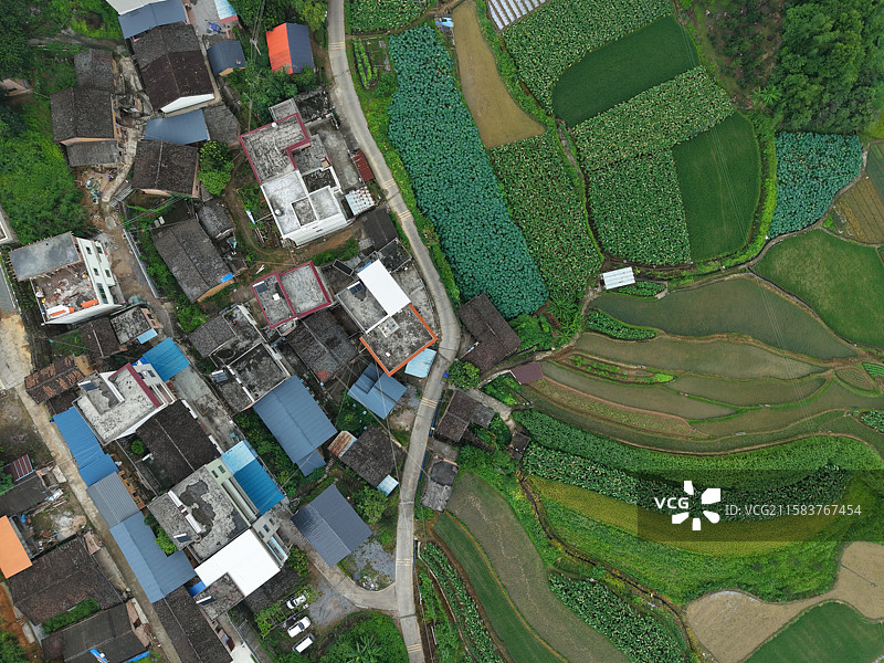 韶关乐昌市张溪村风景图片素材