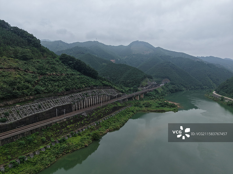 韶关乐昌市大源镇乐昌峡风景图片素材