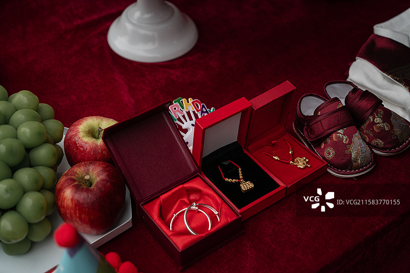 周岁宴准备图片素材