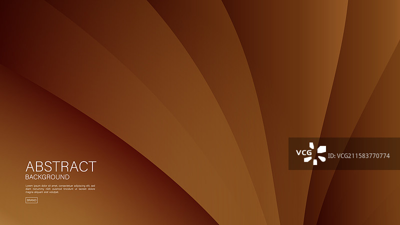 棕色波浪背景棕色背景图片素材