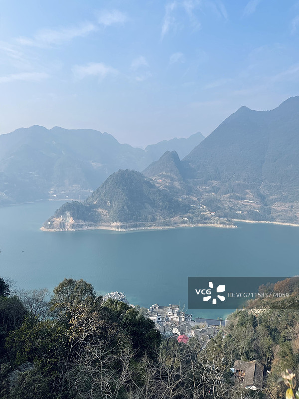 湖北清江武落钟离山图片素材