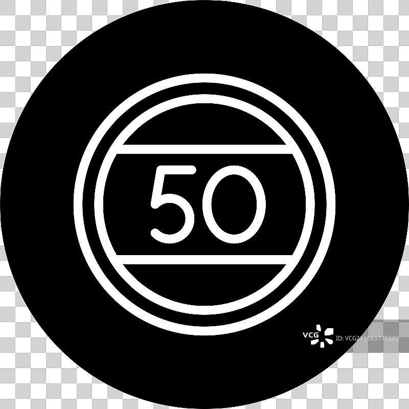 限速标志设计图片素材