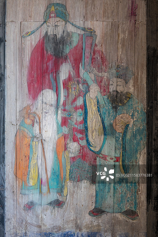 洞口县高沙镇 曾八支宗祠  高沙文史博物馆   三星图图片素材