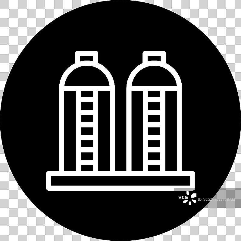 筒仓图标设计图片素材
