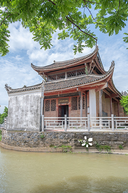 江永县  高家村古建筑群   五通感应庙图片素材