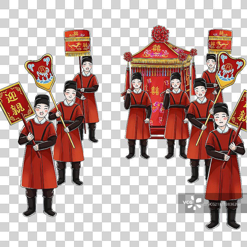 结婚1花轿图片素材