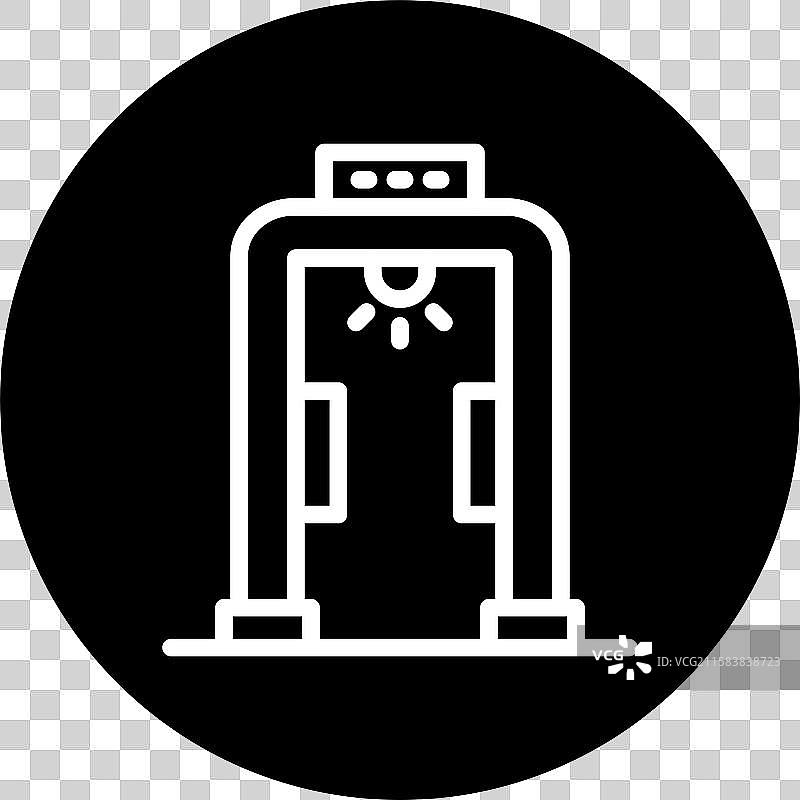 金属探测器图标设计图片素材