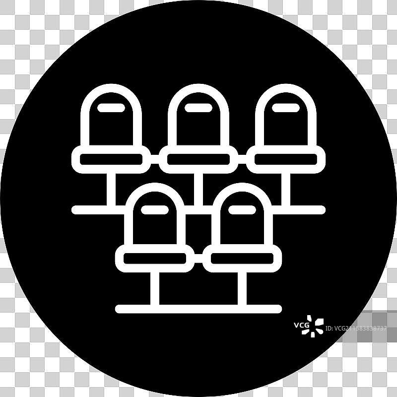候诊室图标设计图片素材
