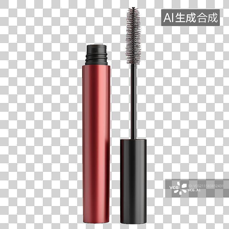 【AI数字艺术】3D风格美妆主题之睫毛膏元素图片素材