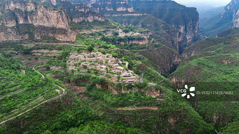 南太行岳家寨风光图片素材