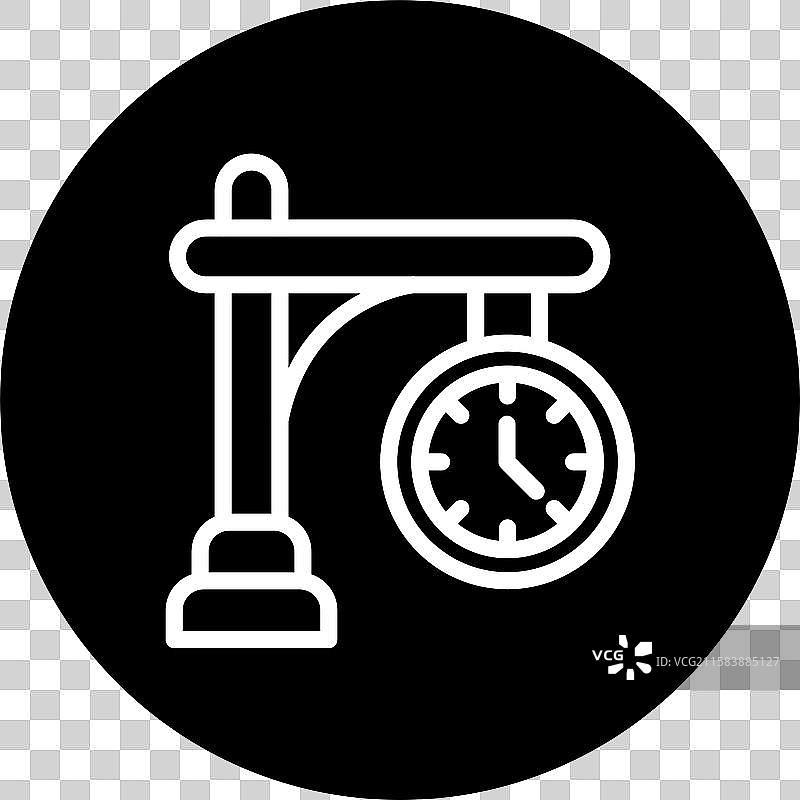 时钟图标设计图片素材