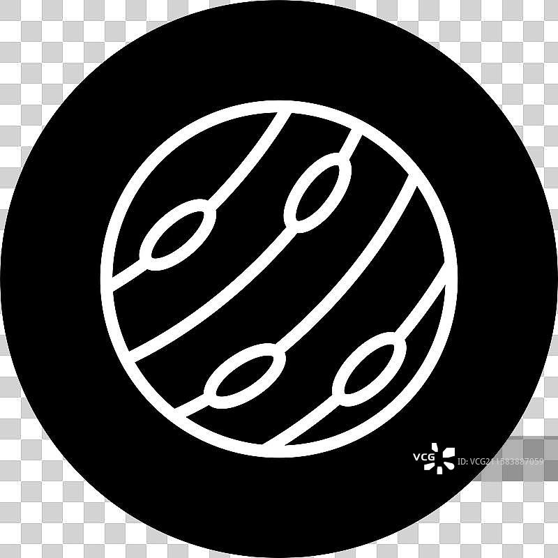 海王星图标设计图片素材
