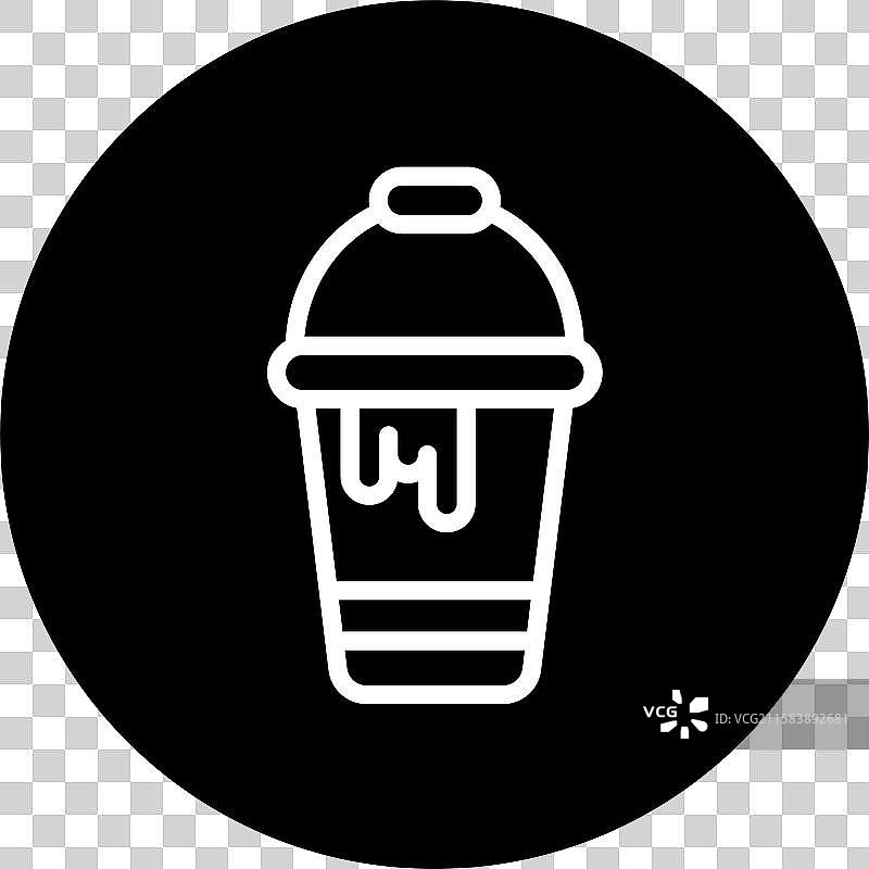 油漆桶图标设计图片素材