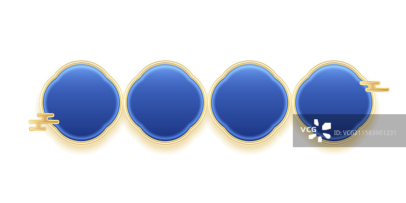 古风传统标题边框插图图片素材