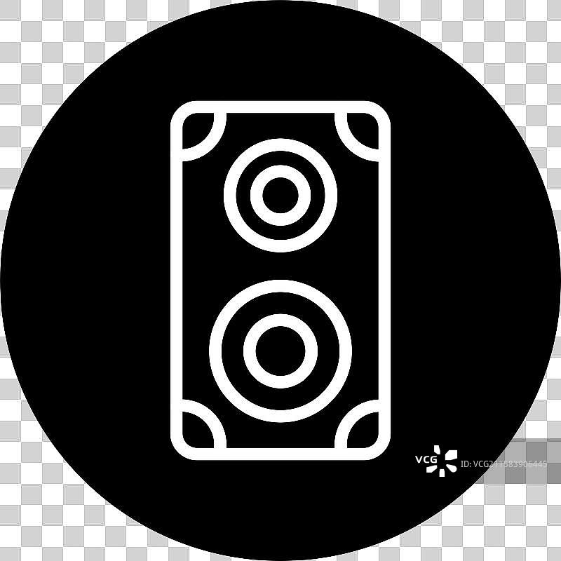 扬声器图标设计图片素材
