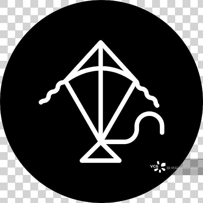 风筝图标设计图片素材