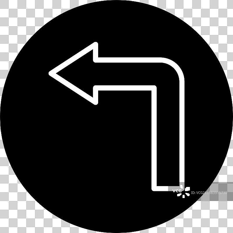 左转图标设计图片素材