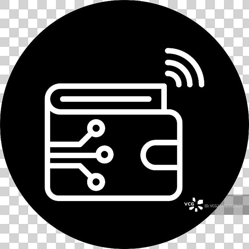 数字钱包图标设计图片素材