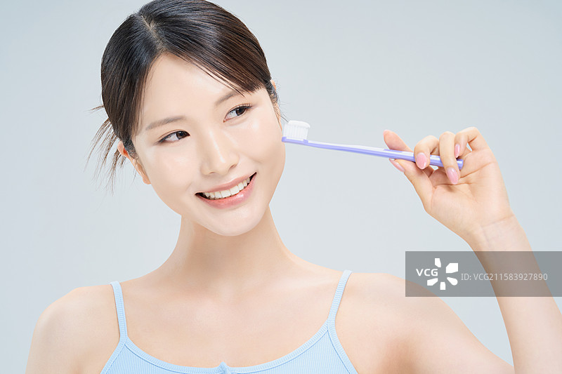 医疗保健，健康生活方式，健康检查，牙龈，牙齿图片素材