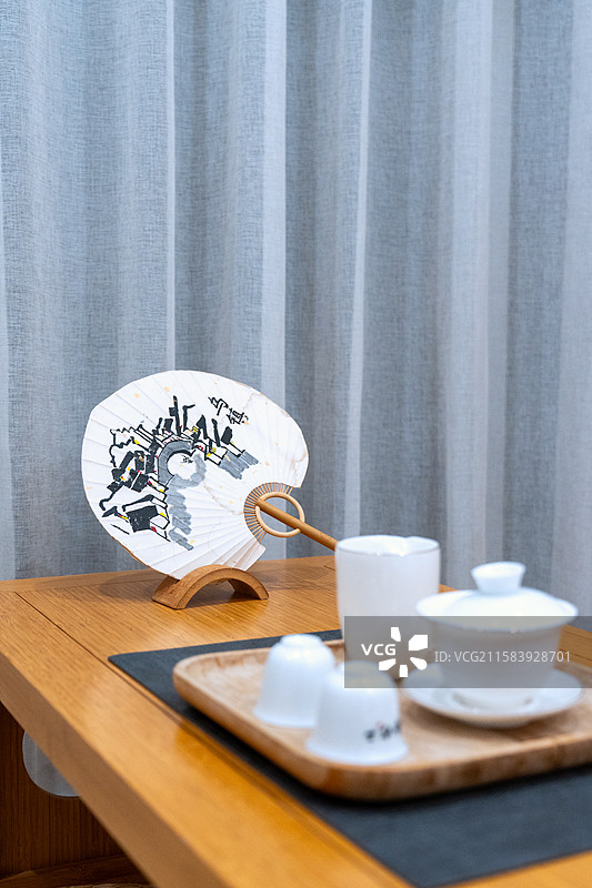 简约温馨的卧室空间图片素材