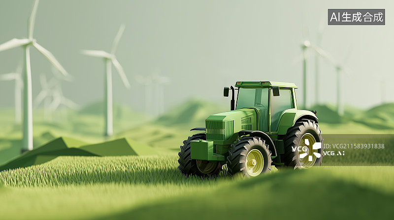 【AI数字艺术】智慧农业概念图片素材