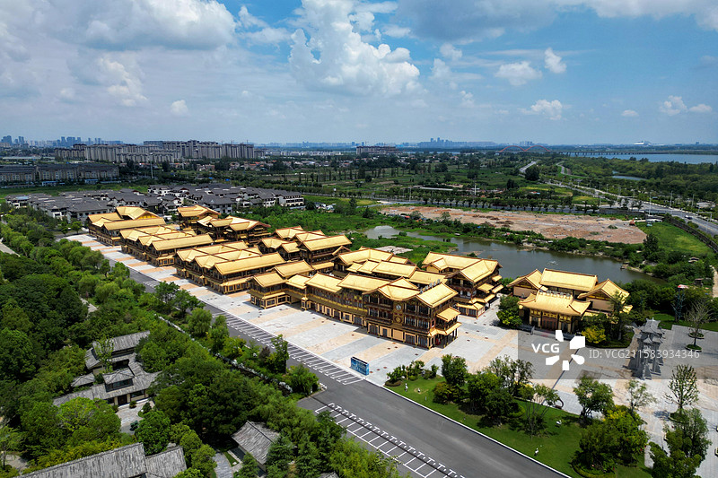 襄阳唐城影视基地图片素材