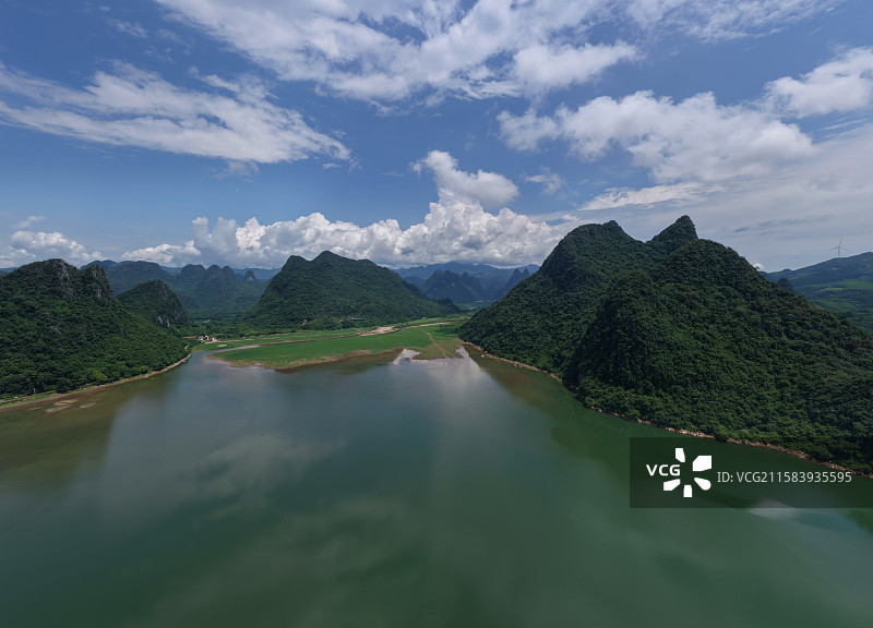 广西桂林永福县风光图片素材