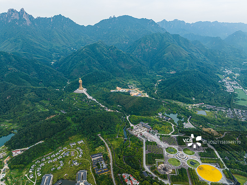安徽九华山大愿文化园图片素材
