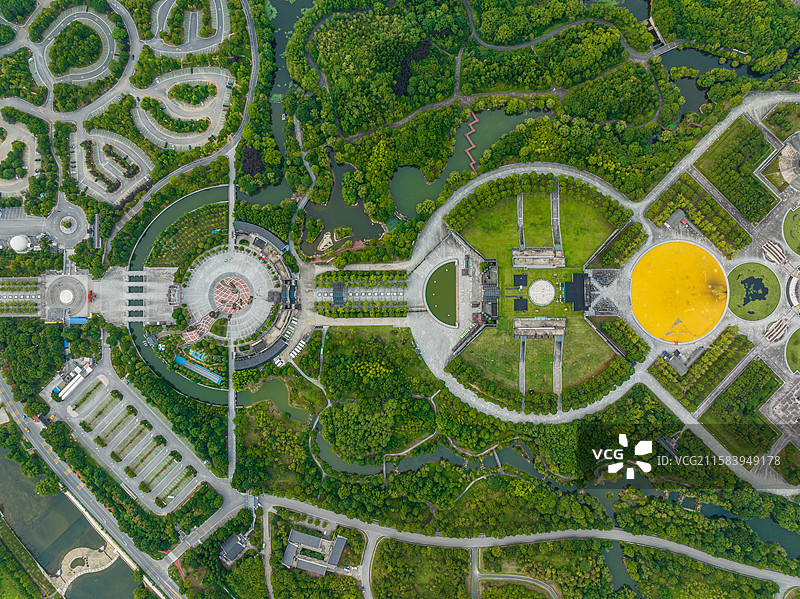 安徽九华山大愿文化园图片素材