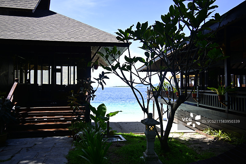 仙本那，摄人心魄的蓝图片素材