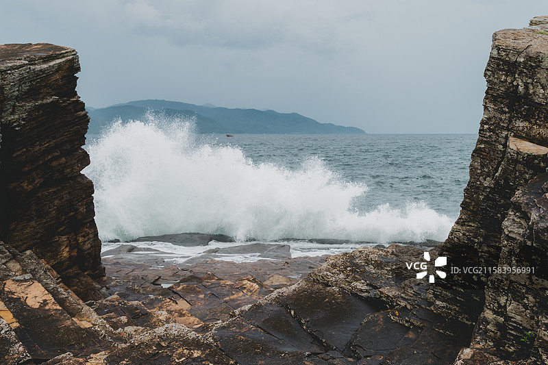 香港东平洲海岸风光图片素材