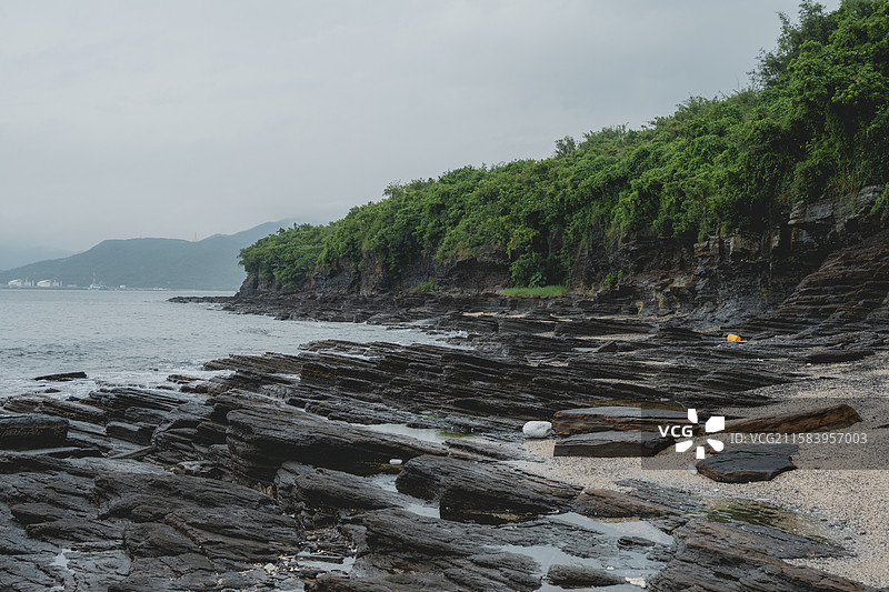香港东平洲海岸风光图片素材