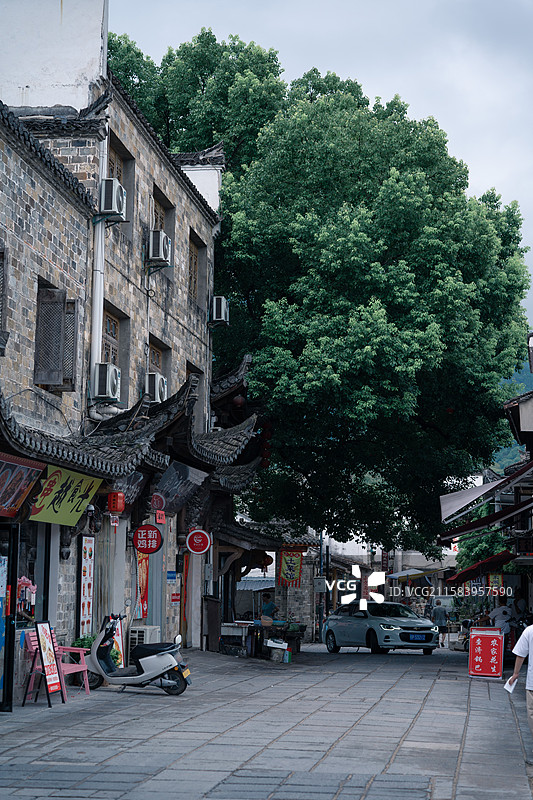 宣城查济古镇 查济古建筑群图片素材