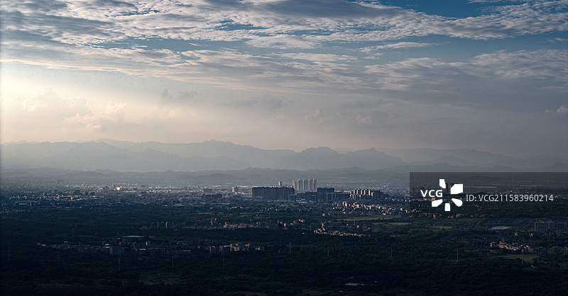 普宁日落黄昏图片素材