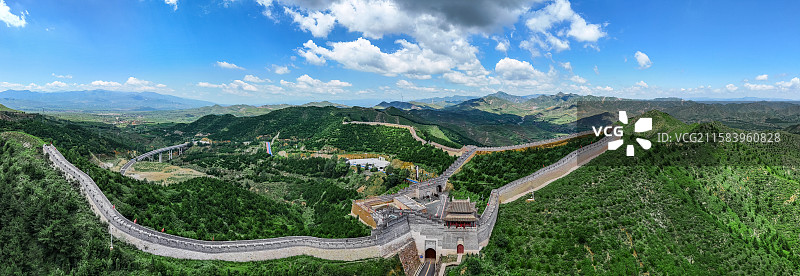 平型关全景图片素材