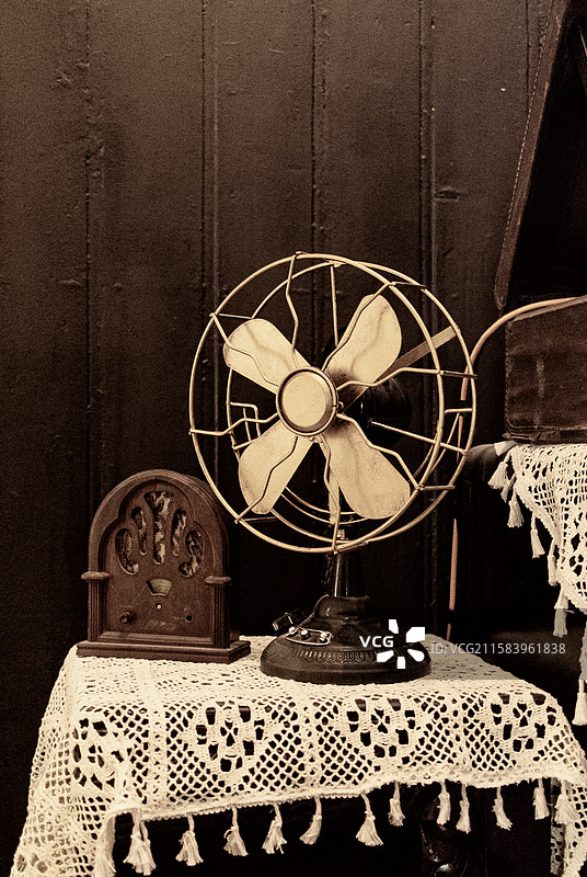 复古四叶风扇图片素材
