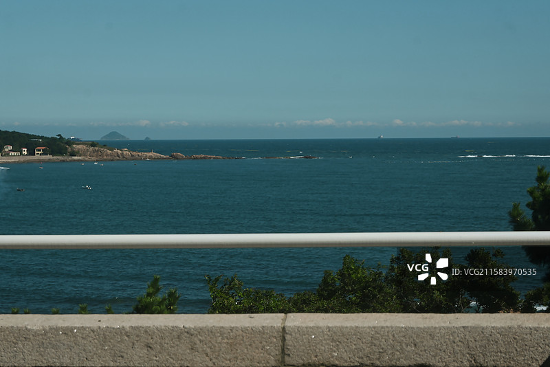 窗外的海图片素材