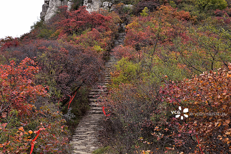 河北省石家庄市井陉矿区清凉山图片素材