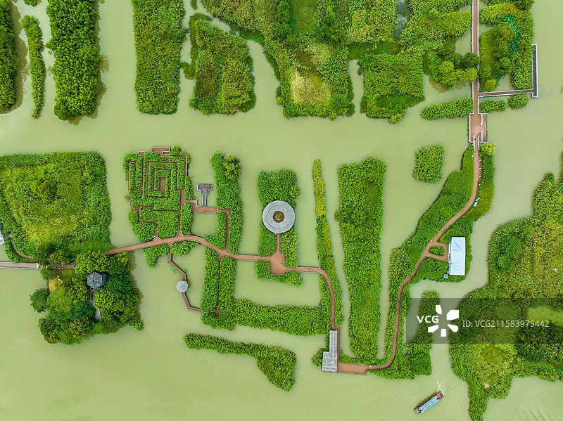 德清下渚湖湿地图片素材