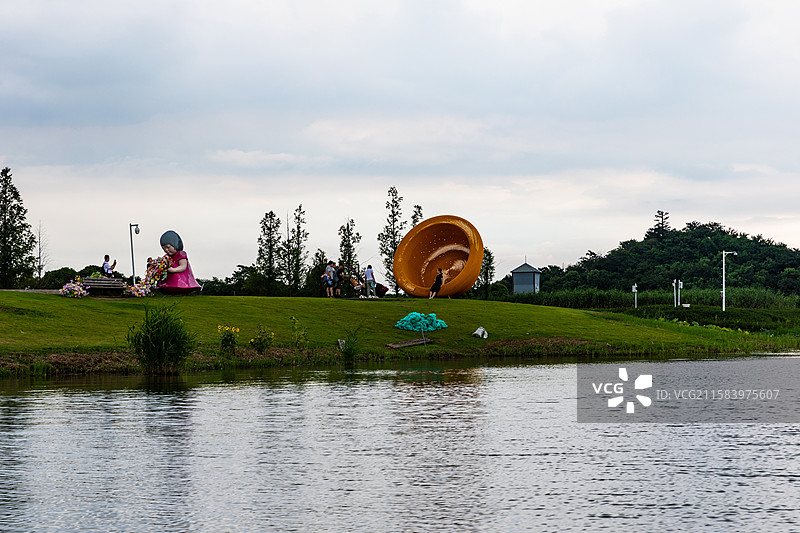 德清下渚湖湿地图片素材
