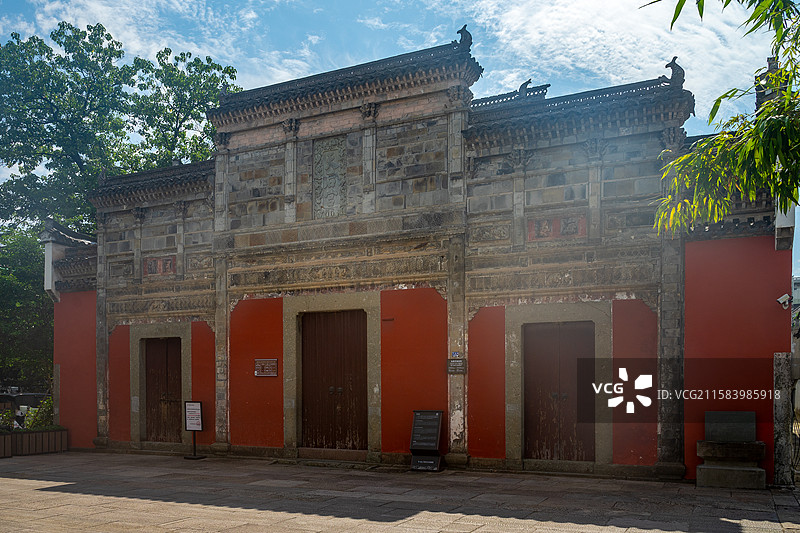 中国浙江省衢州市天妃宫图片素材