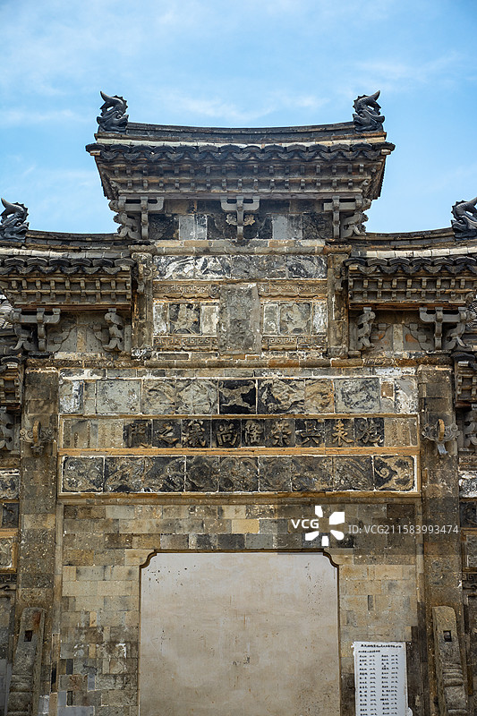 中国浙江省衢州市吴氏宗祠图片素材