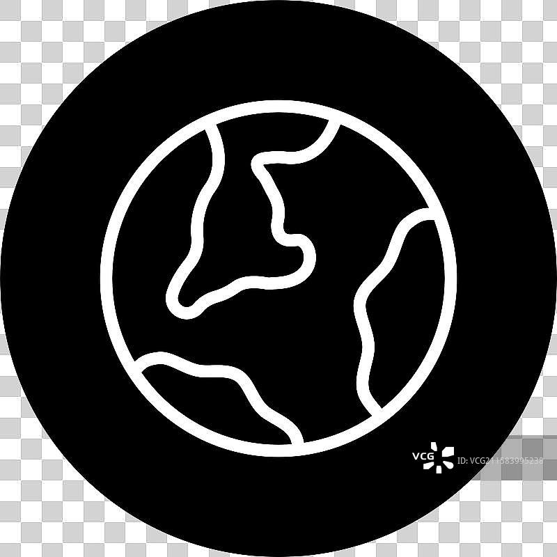 地球仪图标设计图片素材