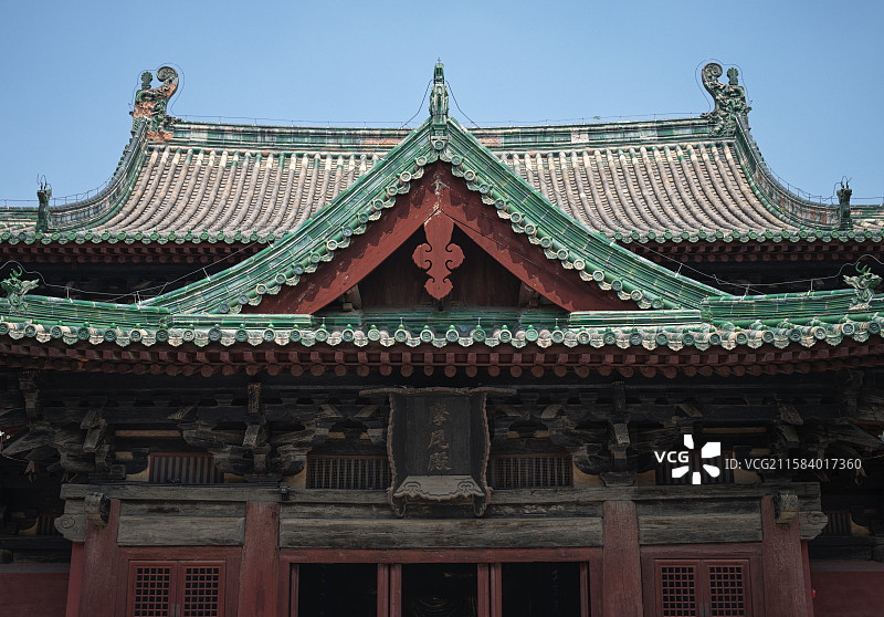 哈苏拍摄河北石家庄正定隆兴寺摩尼殿图片素材