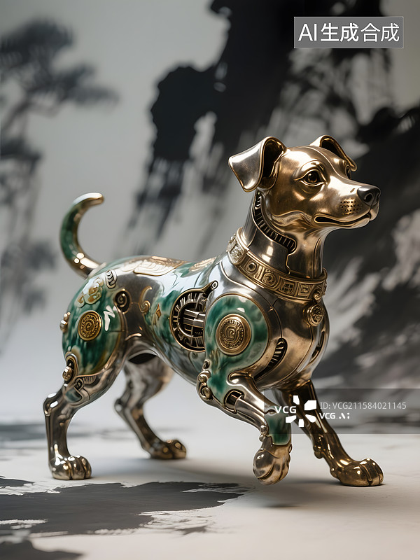 【AI数字艺术】十二生肖狗图片素材